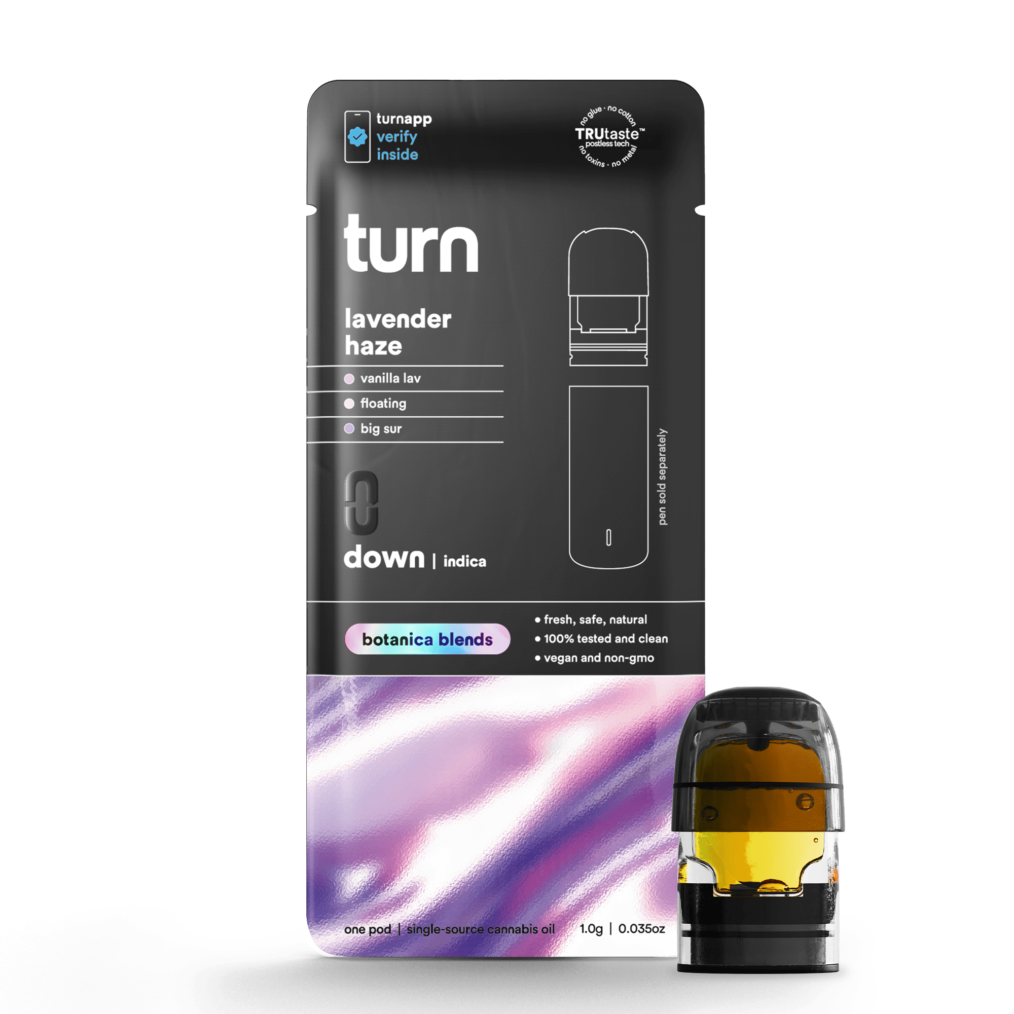 turn - Lavender Haze | Botanica Blends | Indica (1) - 1