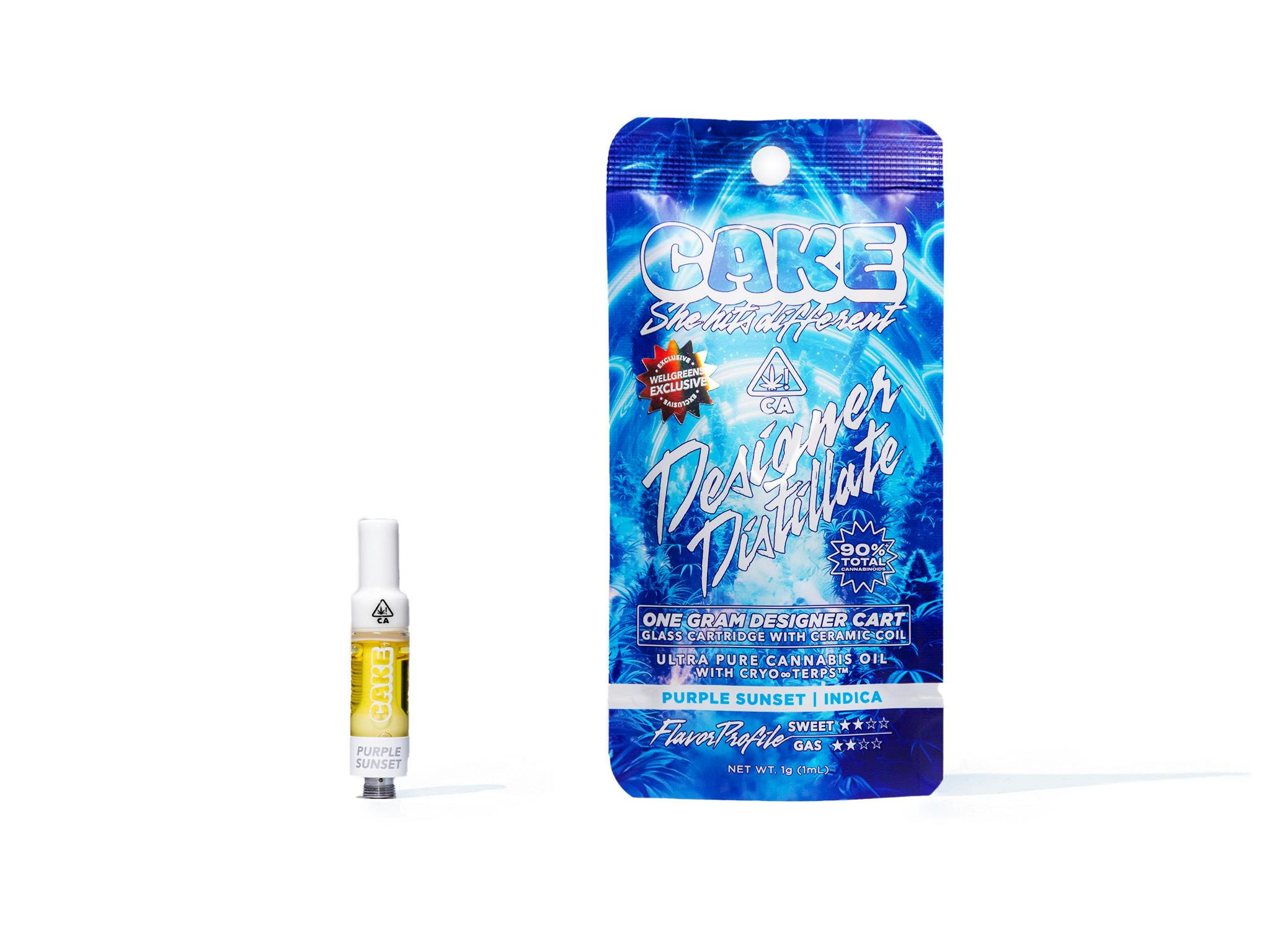 CAKE she hits different - Purple Sunset | Cartridge | 1g - 1