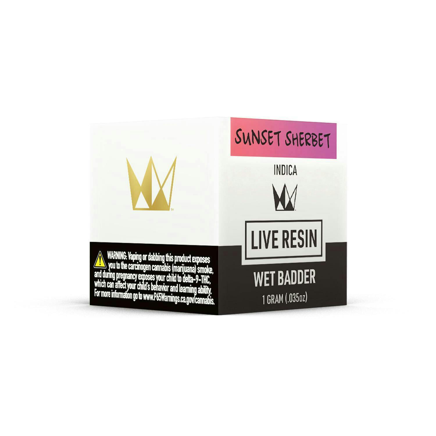 West Coast Cure - Sunset Sherbet Live Resin Wet Badder - 1