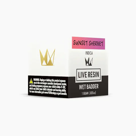 West Coast Cure - Sunset Sherbet Live Resin Wet Badder - 1