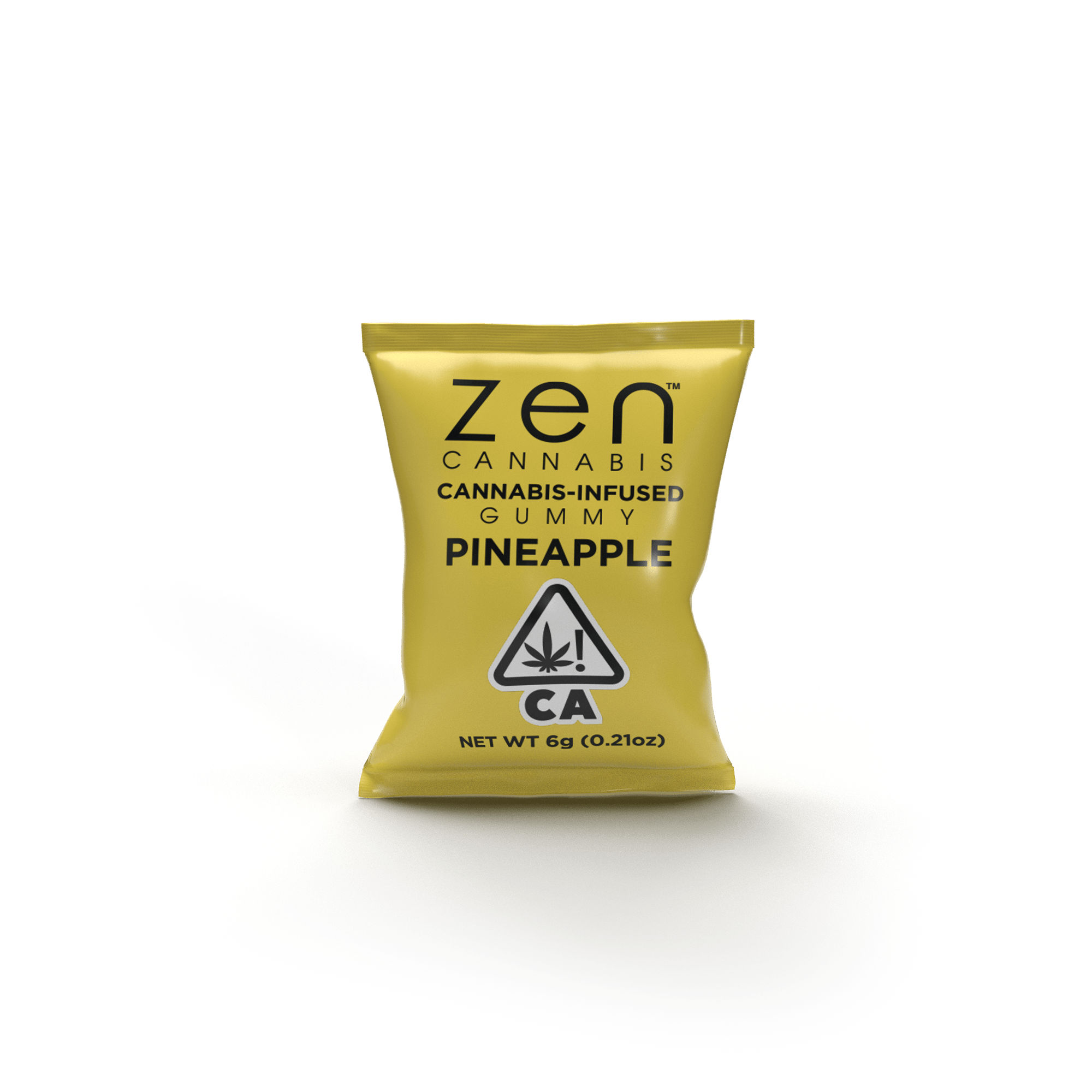 Zen Cannabis - Pineaple Hybrid 10-Pack Gummies - 1
