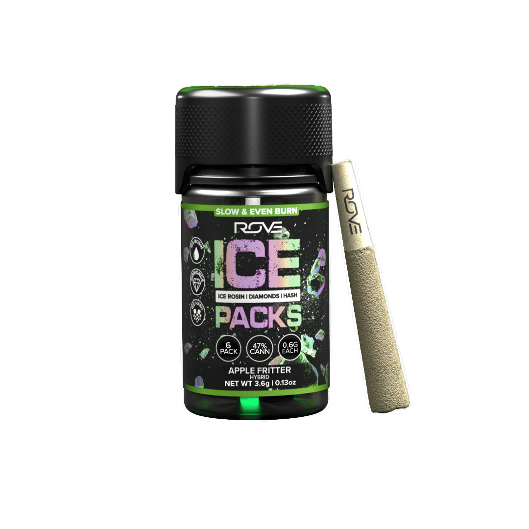 ROVE - Apple Fritter | Infused Ice Packs (Rosin, Hash, and Diamonds) | 6x 0.6g - 1
