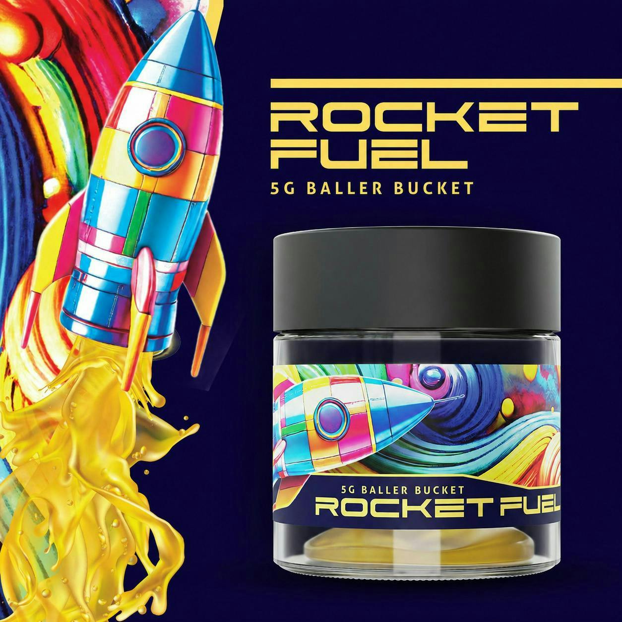 Rocket - Sunset Gelato | Live Resin | 5g - 1