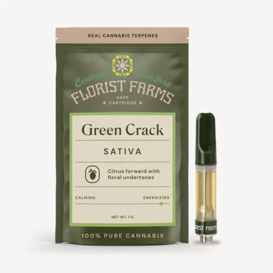 Florist Farms - Florist Farms | Green Crack | Cartridge | 1g - 1