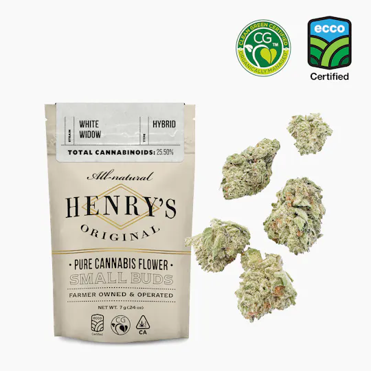 Henry's Original - Henry's Original | White Widow | Pouch Small Buds | 7g - 1