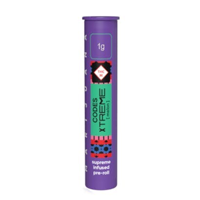 Codes - Melon x Heir Heads | Xtreme Infused Joint | 1g - 1