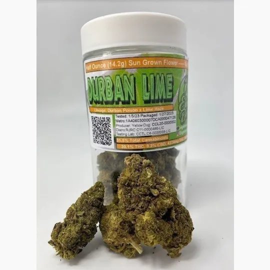 Eighth Brother - Eighth Brother | Durban Lime | Flower Jar | 14g - 1