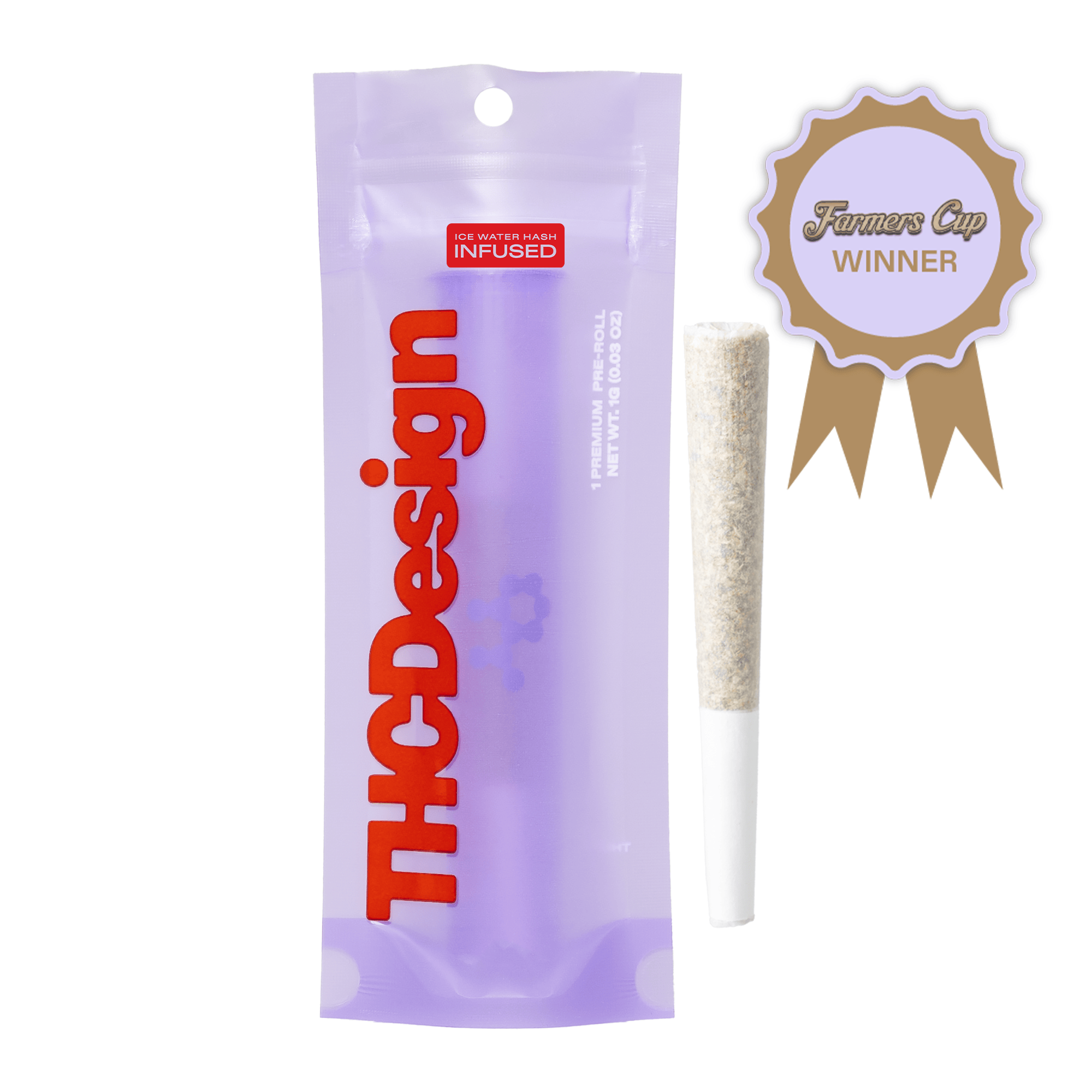 THC Design - Garlic Cocktail | Infused Joint | 1g - 1