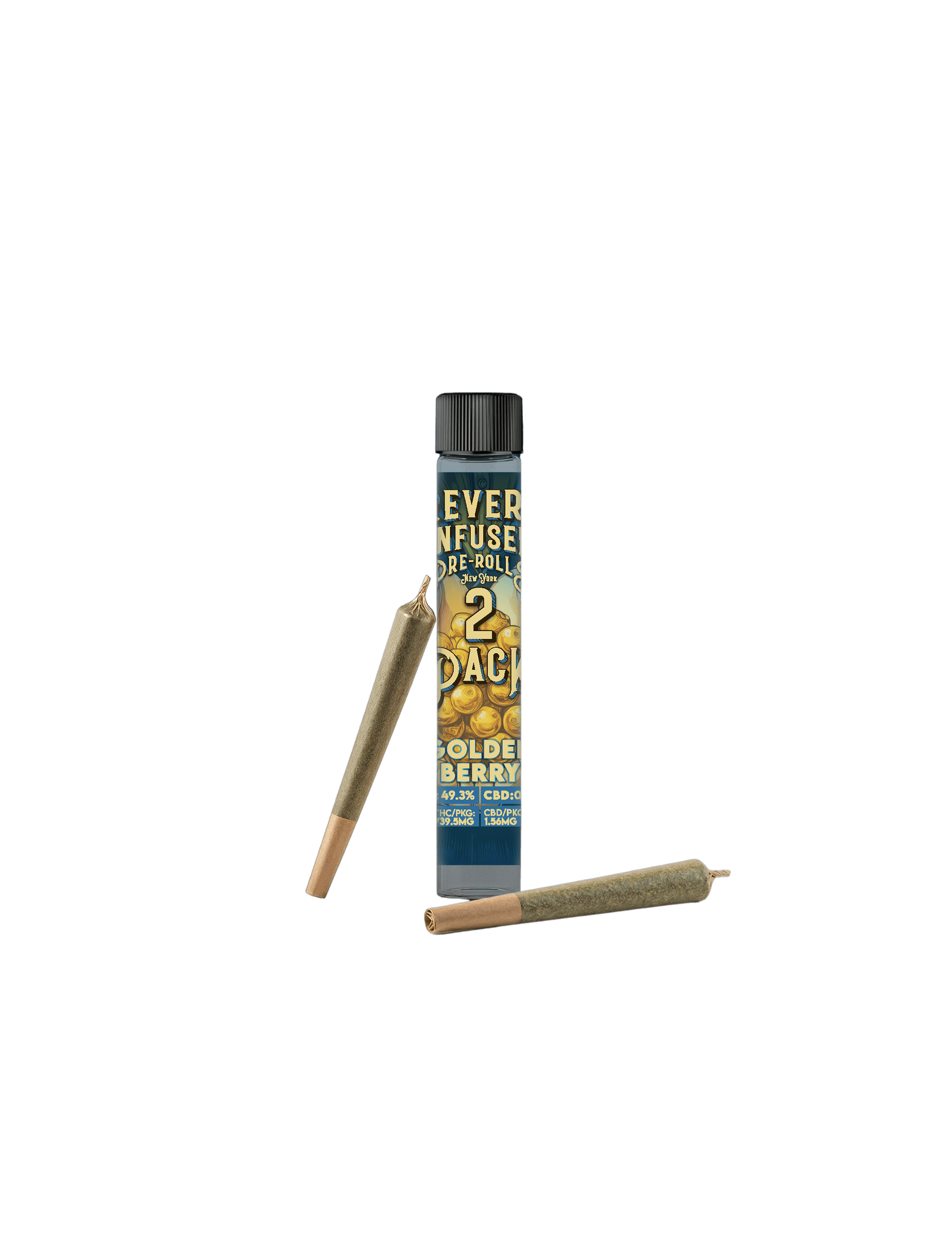 Revert - Golden Berry | Infused Joints | 0.75g each | 2pk - 1