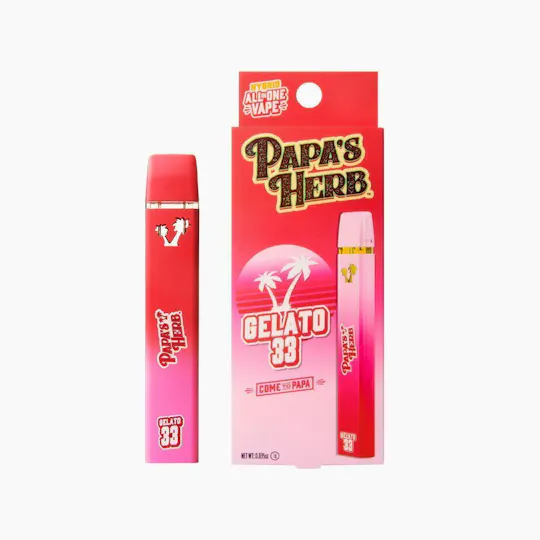 Papa's Herb - Gelato 33 | Disposable | 1g - 1
