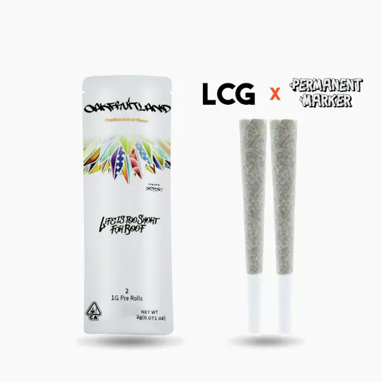 Oakfruitland (OFL) - LCG X Permanent Marker | Joints | 1g each | 2pk - 1