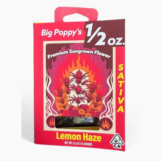 Poppy’s - Poppy's | Big Poppy's | Lemon Haze | Big Buds | 14g - 1