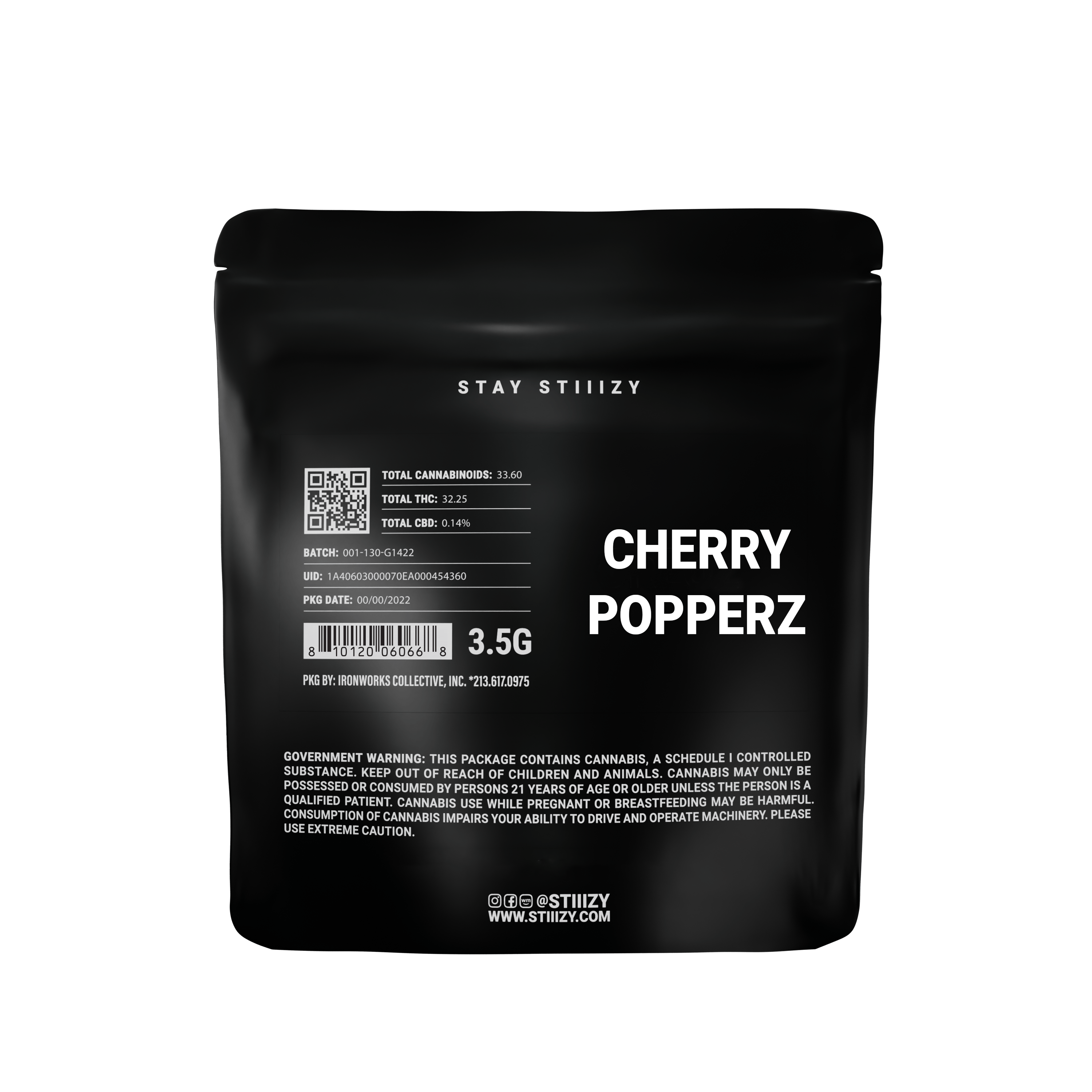 STIIIZY - CHERRY POPPERZ - 3.5G - 1