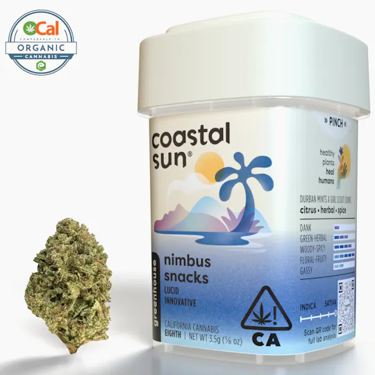 Coastal Sun - Nimbus Snacks Greenhouse Flower 3.5g - 1