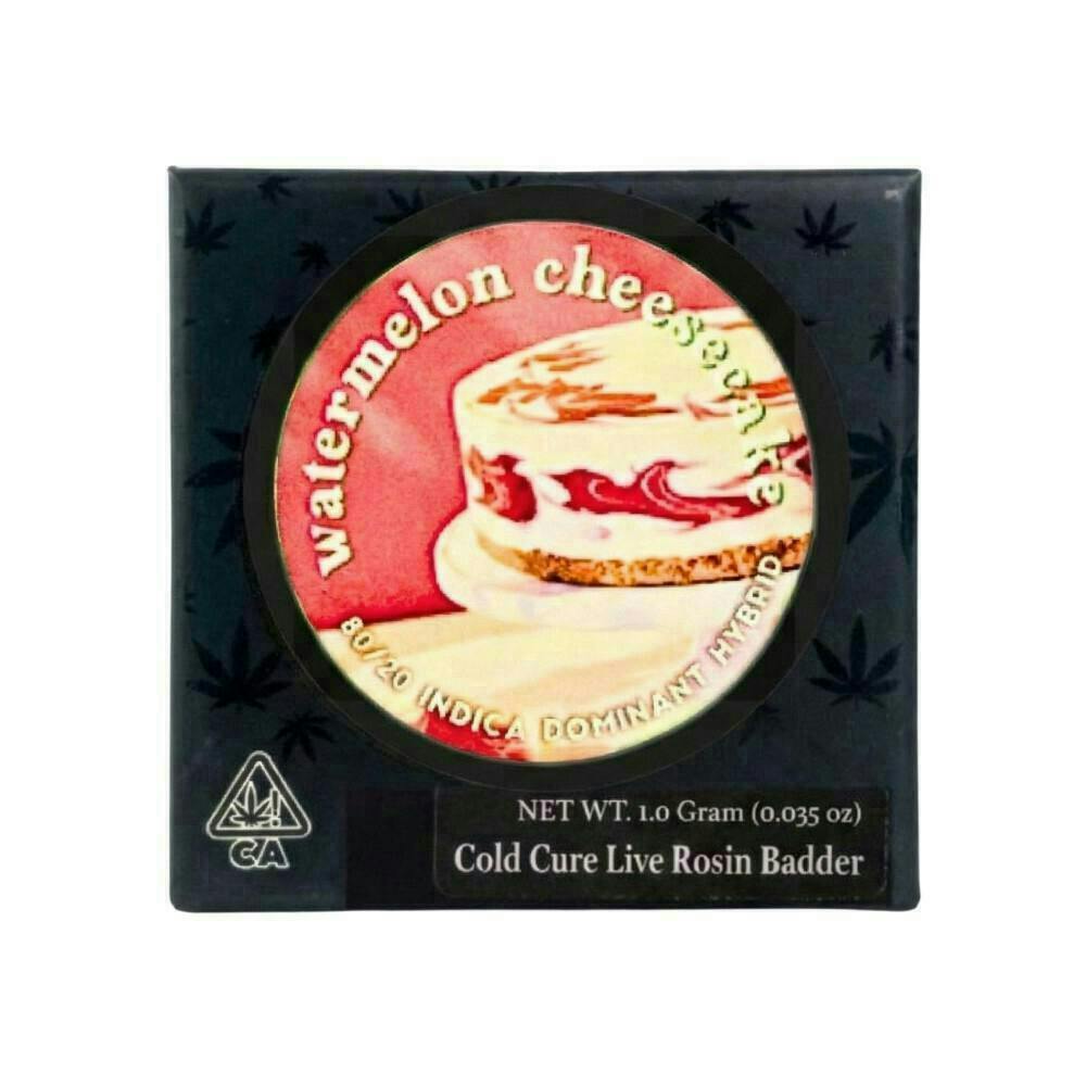 Team Elite Genetics - Watermelon Cheesecake | Live Rosin | Cold Cure Badder | 1g - 1