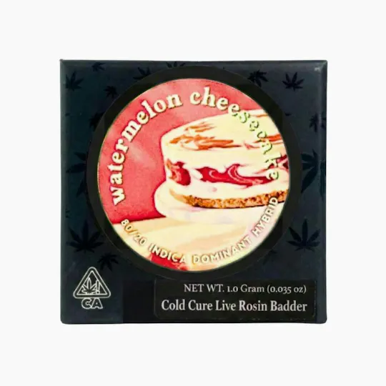 Team Elite Genetics - Watermelon Cheesecake | Live Rosin | Cold Cure Badder | 1g - 1