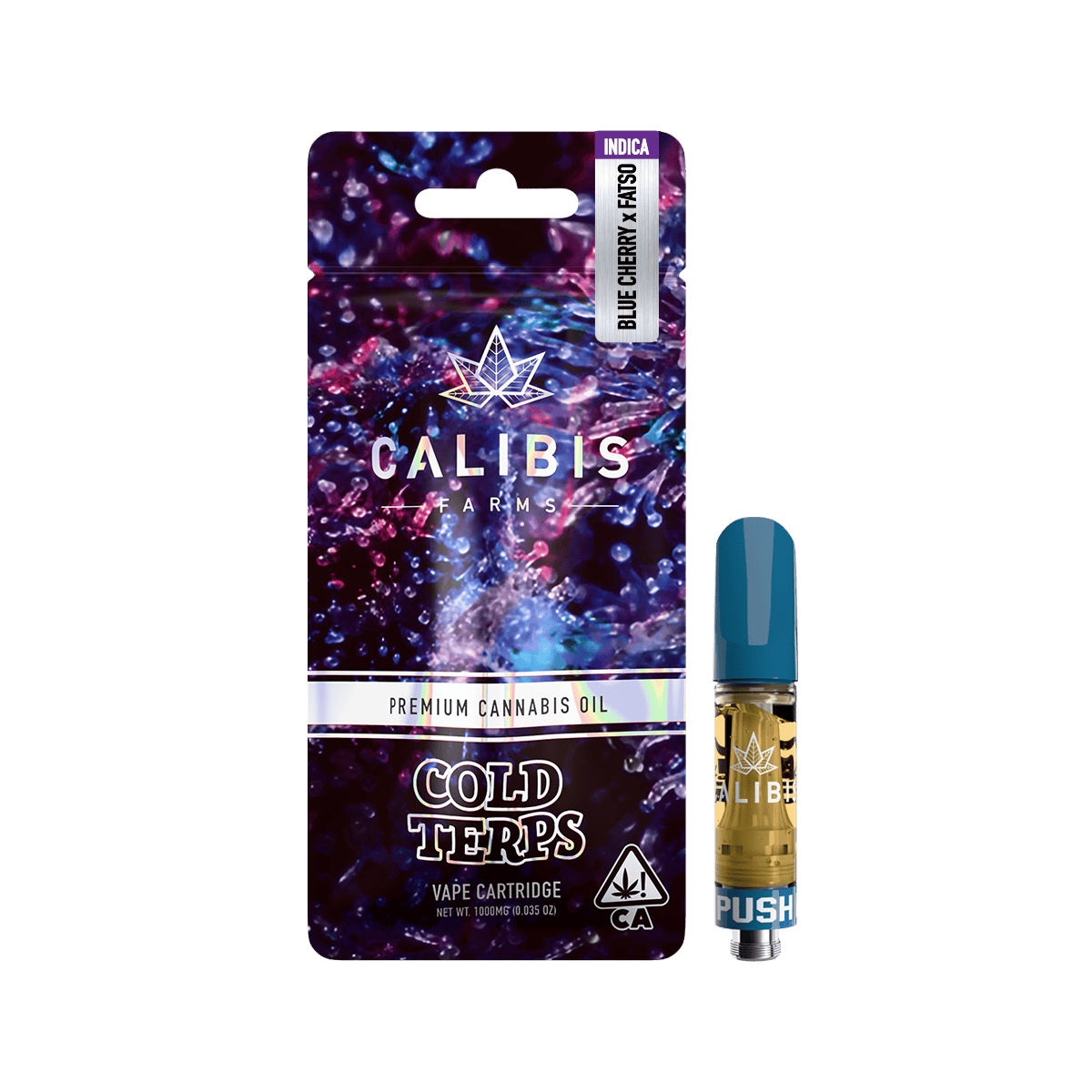 Calibis Farms - Blue Cherry Fatso | Cold Terps Cartridge | 1g - 1
