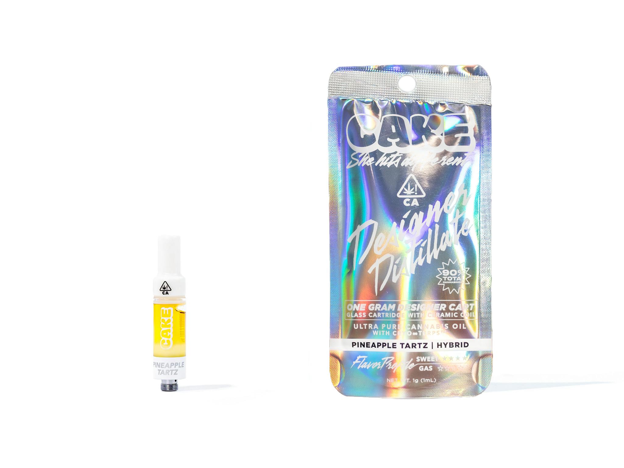 CAKE she hits different - Pineapple Tartz | Cartridge | 1g - 1