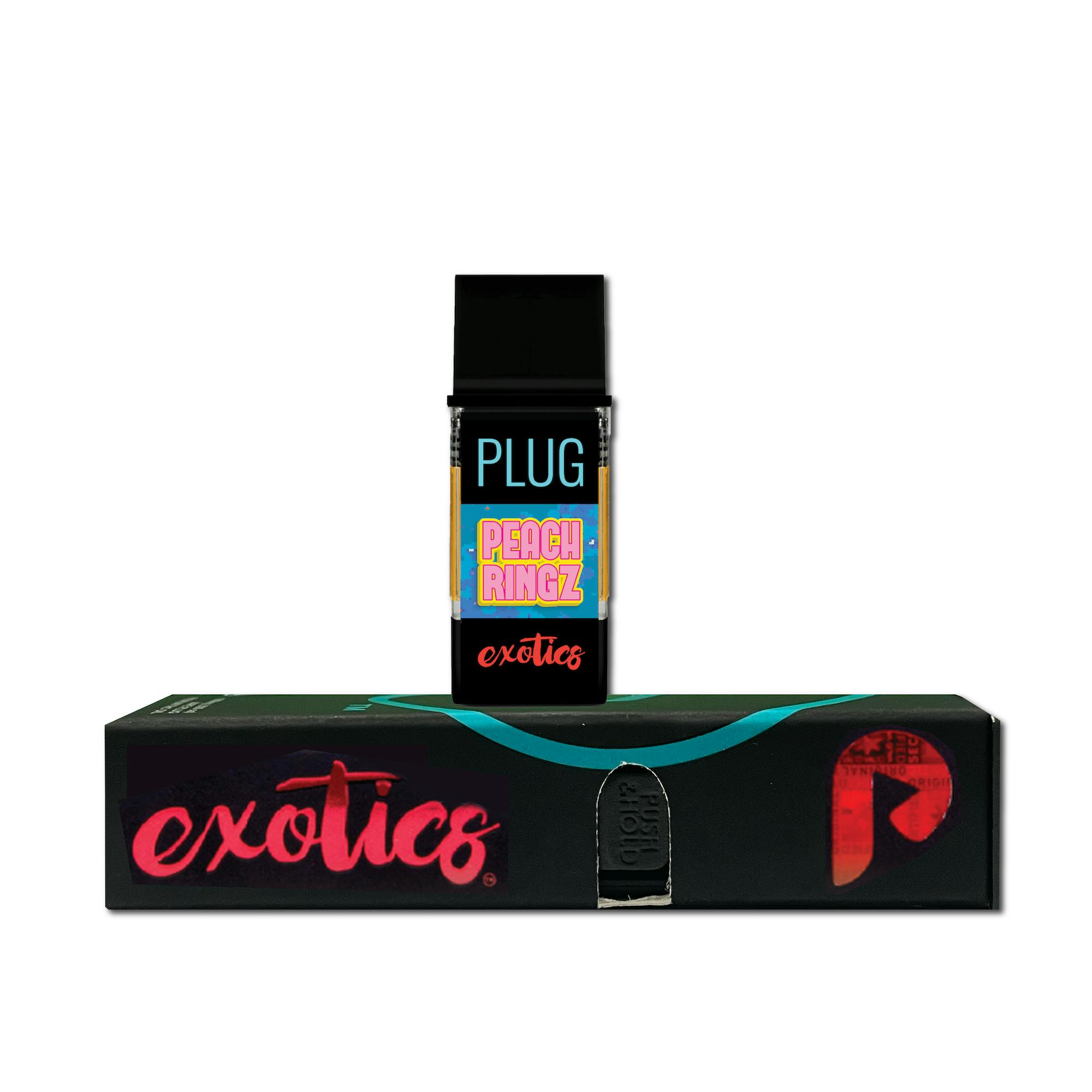 PLUGPLAY™ - VAPE - 1g PLUG™ EXOTICS: Peach Ringz - 1