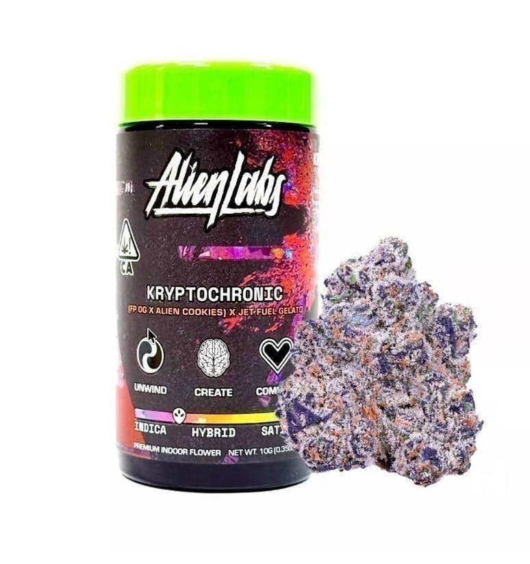 Alien Labs - KryptoChronic | Indoor Flower | 10g - 1