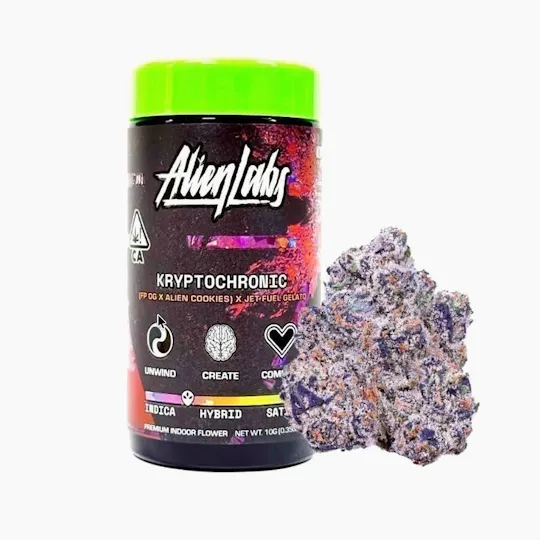 Alien Labs - KryptoChronic | Indoor Flower | 10g - 1