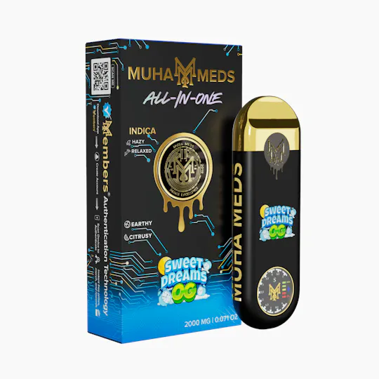 undefined - Muha Meds | Sweet Dreams OG | Disposable | 2g - 1