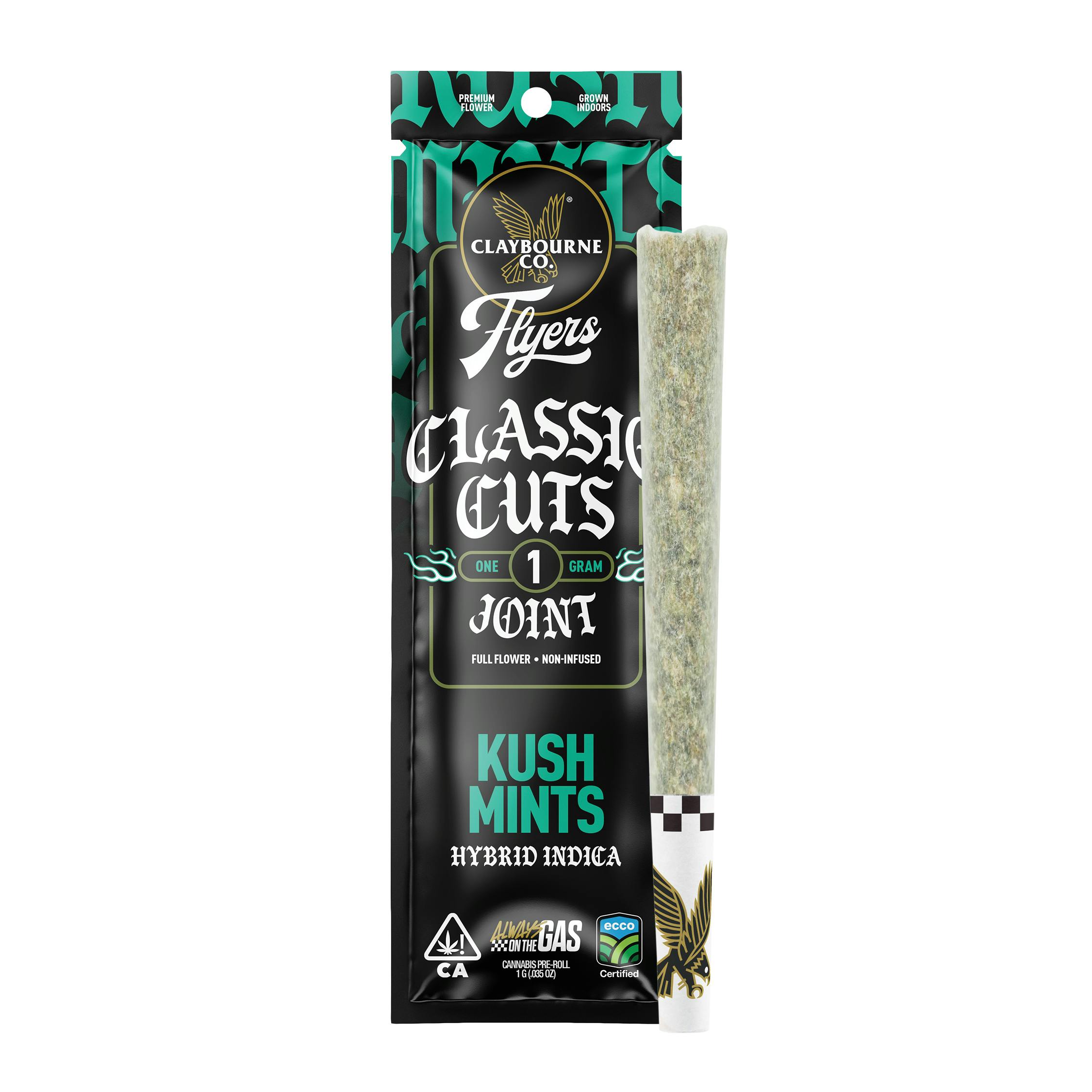 Claybourne Co. - Kush Mints (1g) - Classic Cuts Flyers - 1