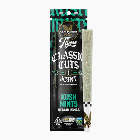 Claybourne Co. - Kush Mints (1g) - Classic Cuts Flyers - 1