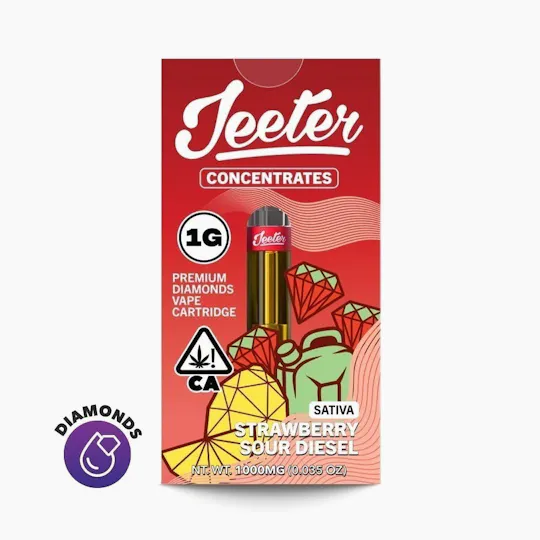 Jeeter - Jeeter | Strawberry Sour Diesel | Premium Diamonds Cartridge | 1g - 1