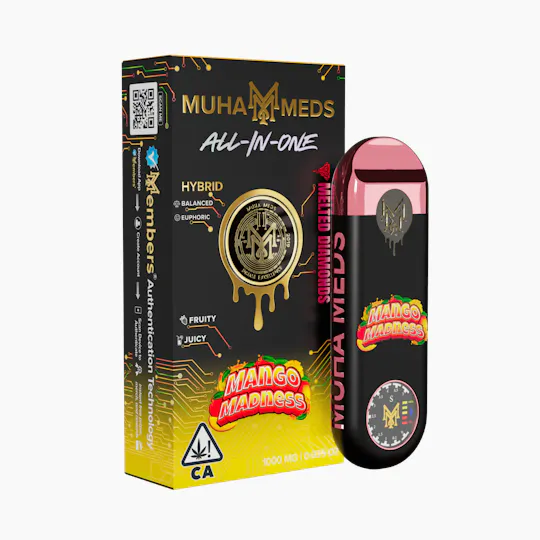 Muha Meds - Muha Meds | Mango Madness | Melted Diamonds Disposable | 1g - 1