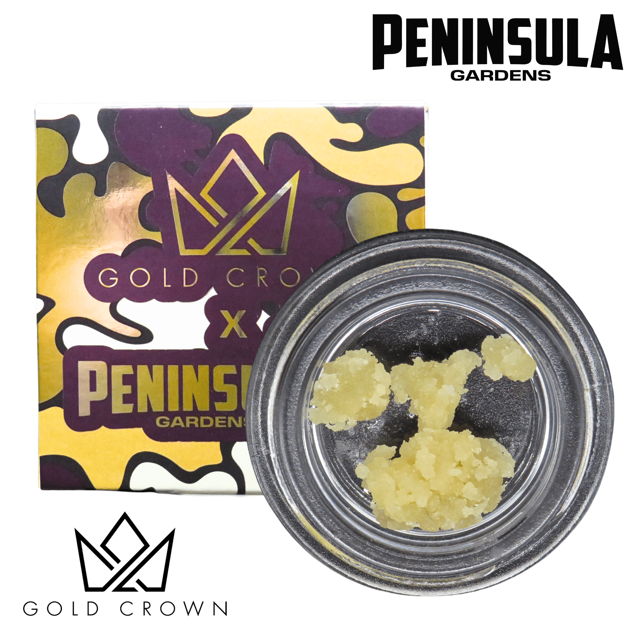 Gold Crown - Gold Crown x Peninsula Gardens | Strawberry Zkillato | Sugar | 1g - 1