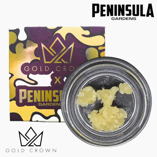 Gold Crown - Gold Crown x Peninsula Gardens | Strawberry Zkillato | Sugar | 1g - 1