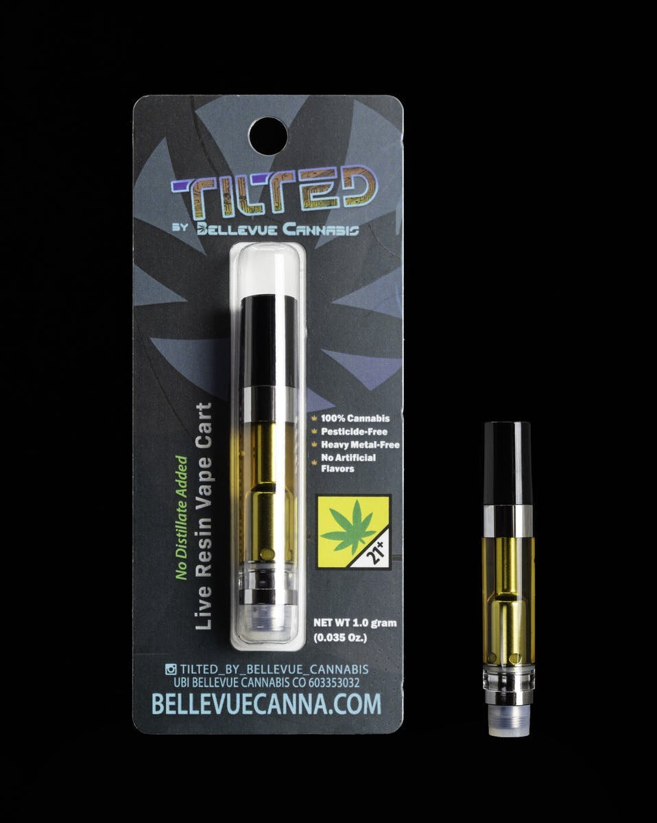 Tilted by Bellevue Cannabis Co - Rainbow Belts | Live Resin Cartridge | 1g - 1