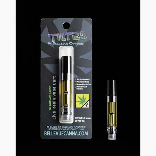 Tilted by Bellevue Cannabis Co - Rainbow Belts | Live Resin Cartridge | 1g - 1