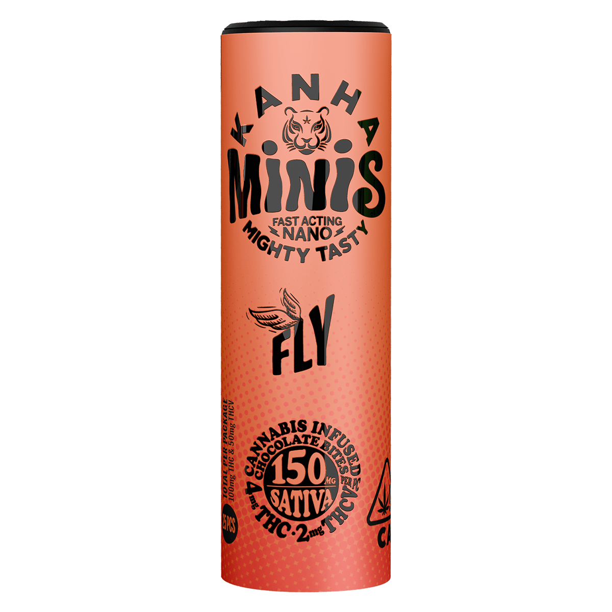 KANHA - Minis | FLY | 2:1 THC:THCV Chocolates | 100mg | 25ct | 4mg/ea - 1