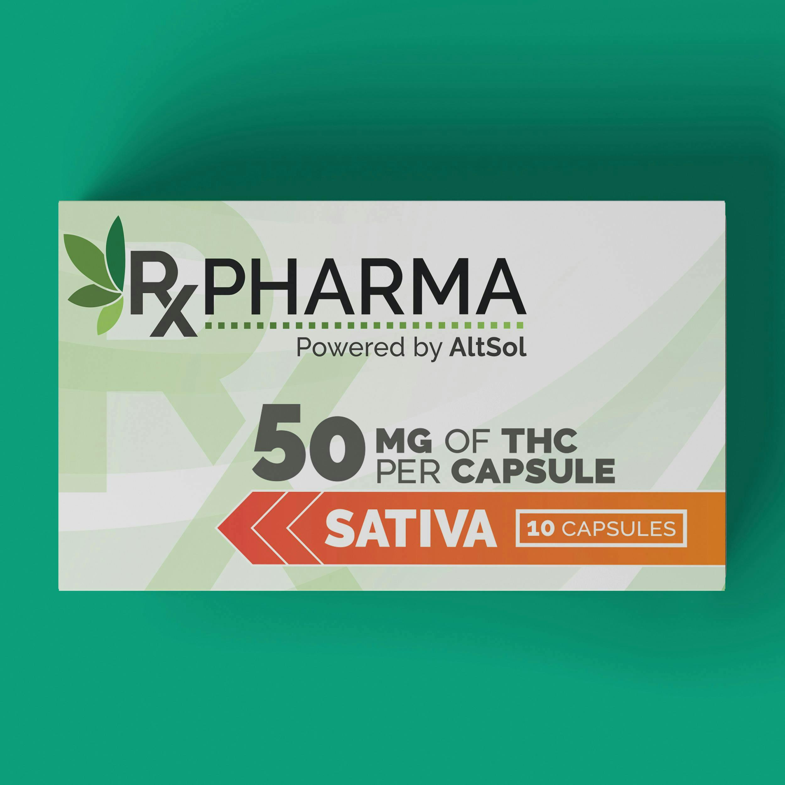 AltSol - Sativa | Capsules | 500mg | 10ct | 50mg/ea - 1