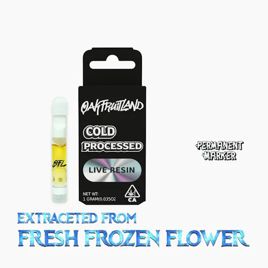 Oakfruitland (OFL) - Permanent Marker | Live Resin Cartridge | 1g - 1