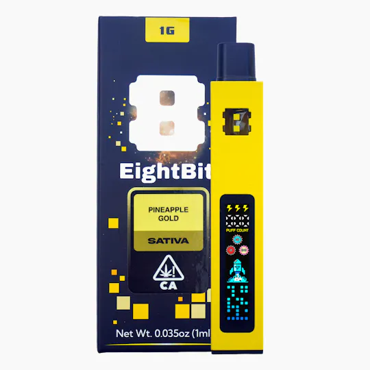 EIGHTBIT - 2026 PINEAPPLE GOLD - ALL IN ONE 1G - 1