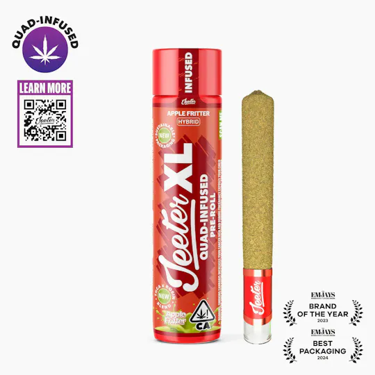 Jeeter - Jeeter | Apple Fritter | XL Quad-Infused Joint | 2g - 1