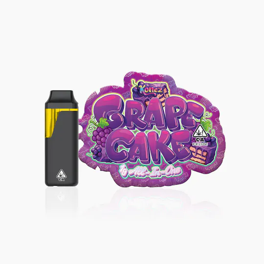 Konez - Grape Cake - AIO Vape - 1g - 1