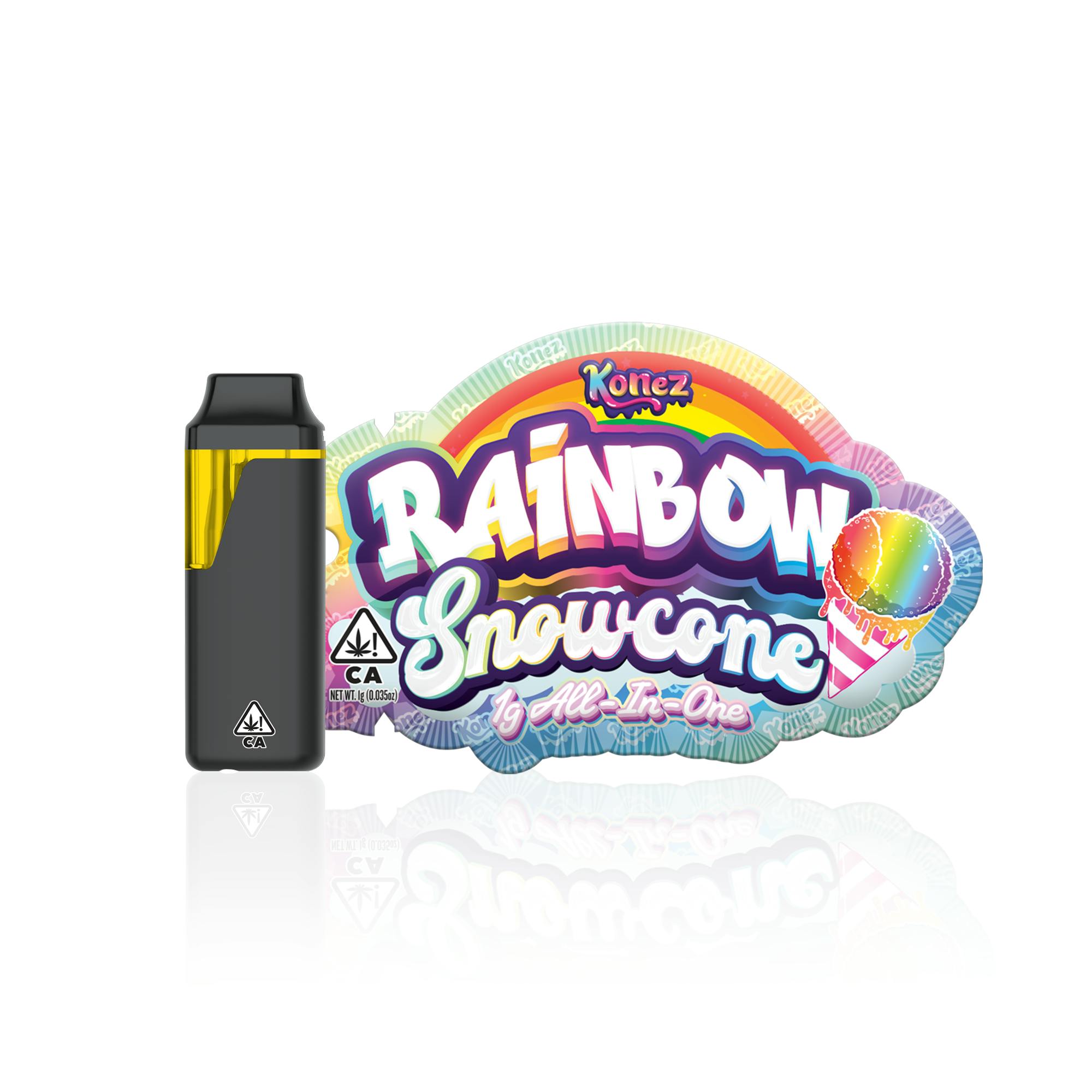 Konez - Rainbow Snow Cone - AIO Vape - 1g - 1