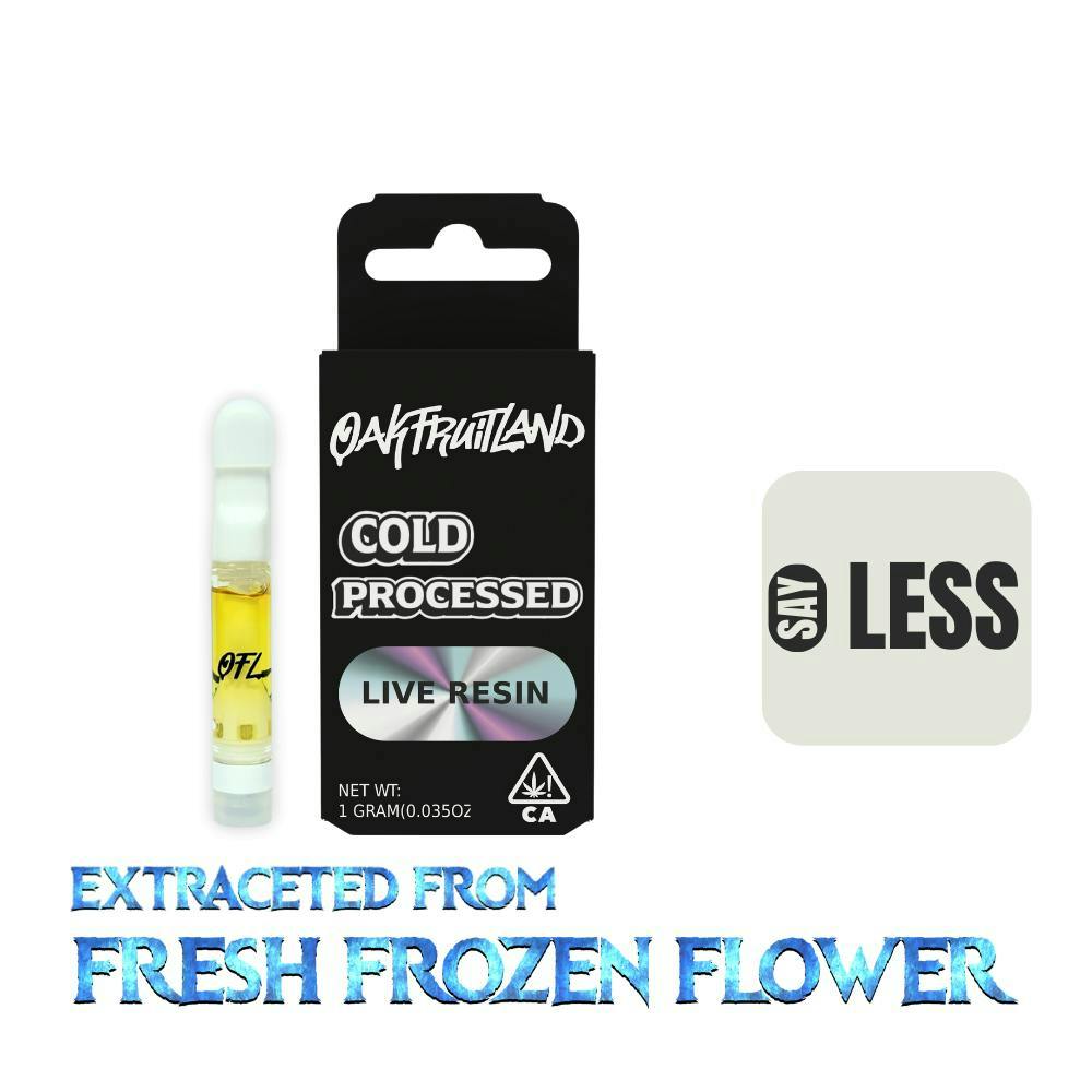 Oakfruitland (OFL) - Say Less | Live Resin Cartridge | 1g - 1