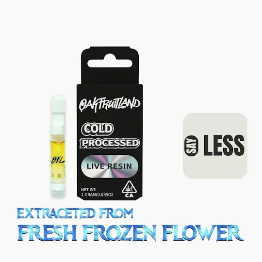 Oakfruitland (OFL) - Say Less | Live Resin Cartridge | 1g - 1