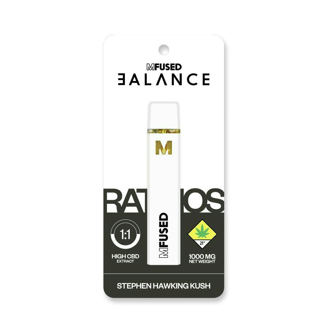 Super Fog by MFused - Stephen Hawking Kush (1:1) | BALANCE RATIOS Disposable | 1g - 1
