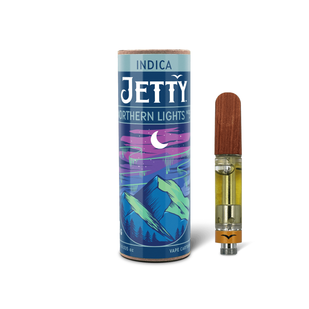 Jetty Extracts - NY Northern Lights #5 | Distillate Cartridge | 1g - 1