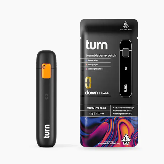turn - Brambleberry Patch | 100% Live Resin | AIO | Indica-Hybrid - 1