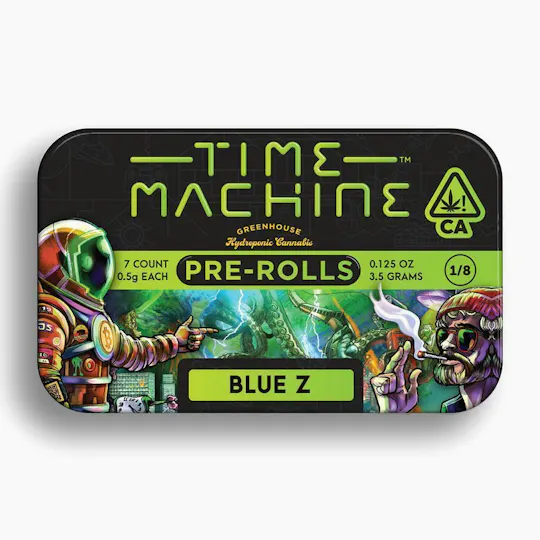 Time Machine - Blue Z | Pre-Rolls | 0.5g each | 7pk - 1