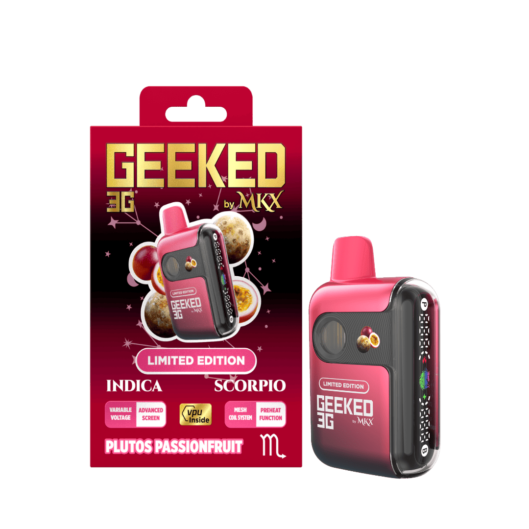 MKX Oil Co - Plutos Passionfruit | Geeked Disposable | 3g - 1
