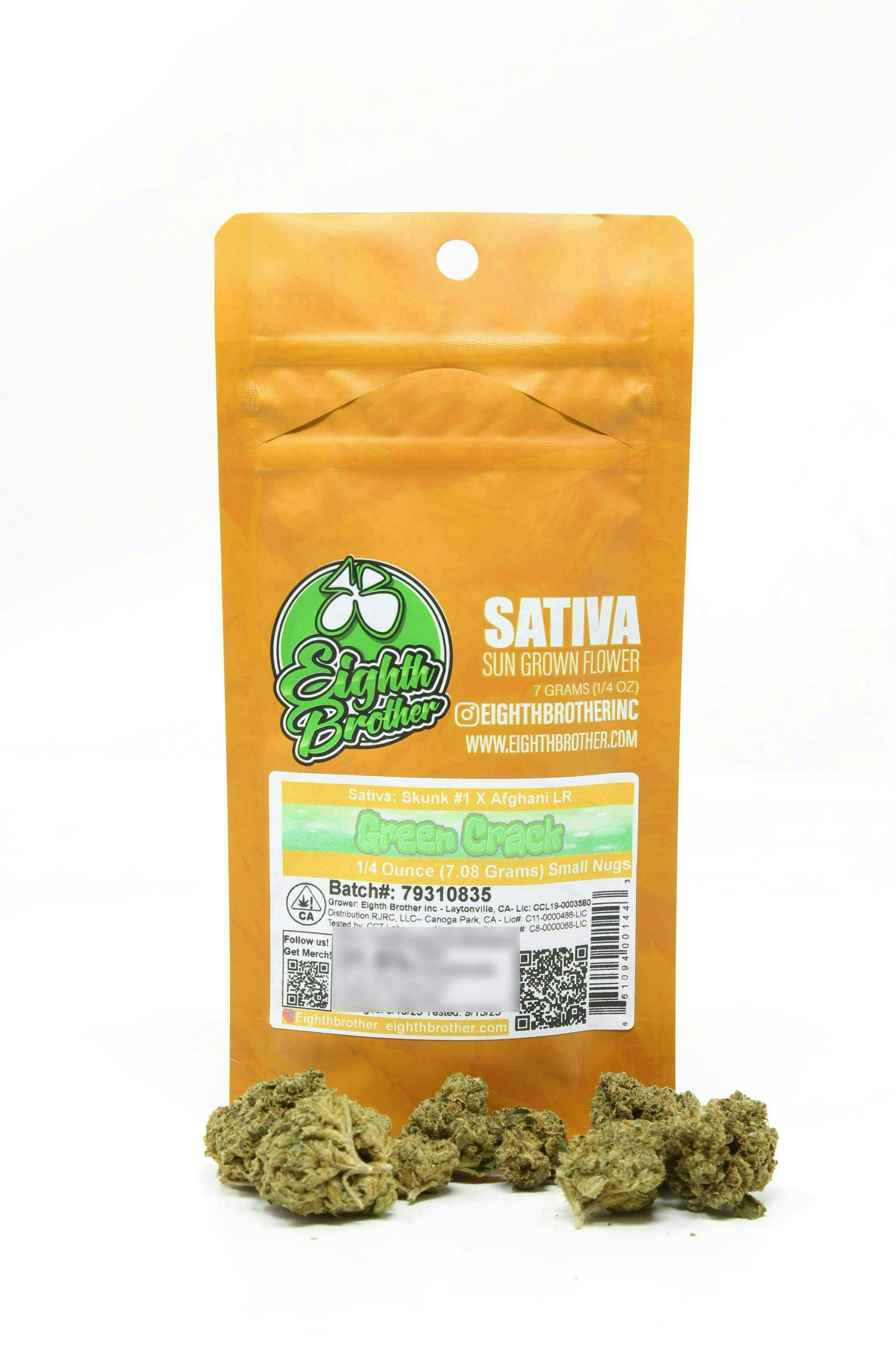 Eighth Brother - Eighth Brother | Green Crack | Flower | 7g - 1