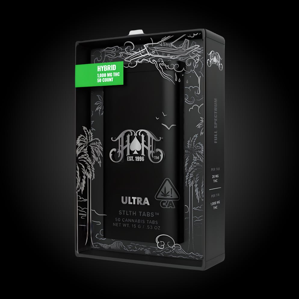 Heavy Hitters - Ultra | Hybrid | Stlth Tablets | 1000mg THC | 50ct | 20mg/ea - 1